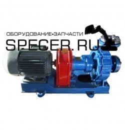 Центробежный насос для горячих масел WRY 80-50-200A