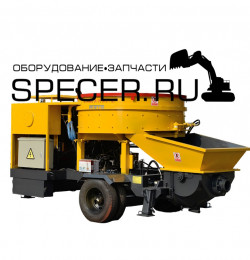 Дизельный бетоносмеситель с насосом LHBT40-25-82R