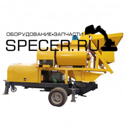 Электрический бетоносмеситель с насосом JBS40B-500